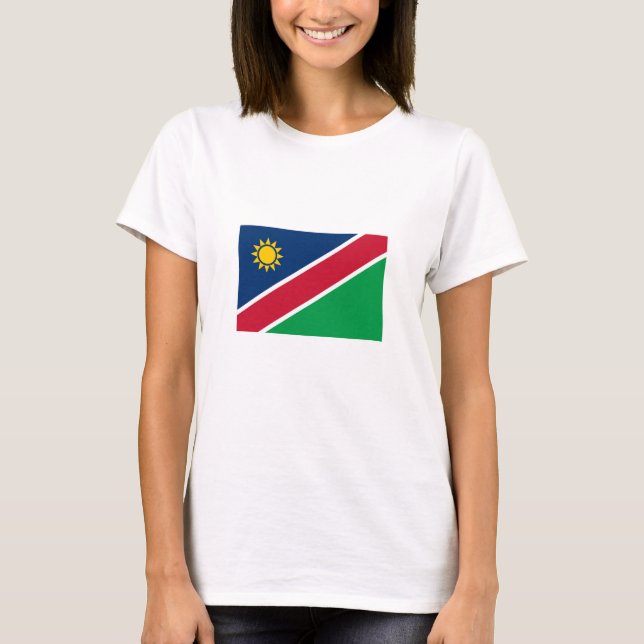 Namibia Flag T-Shirt (Front)
