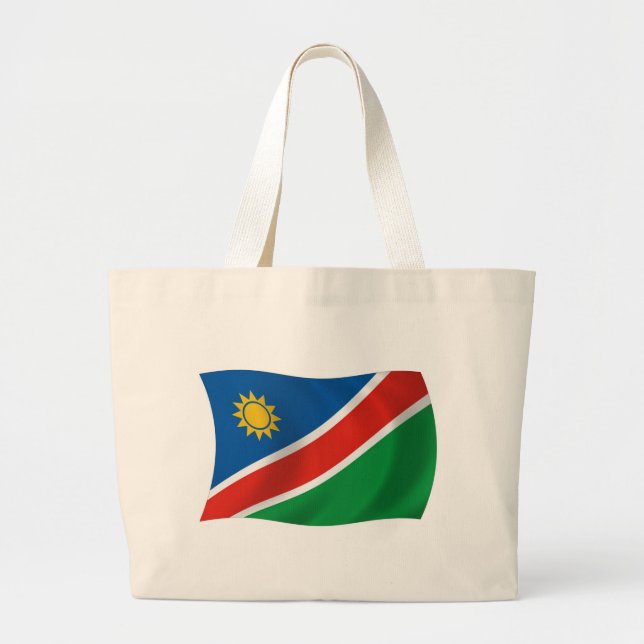 Namibia Flag Tote Bag (Front)