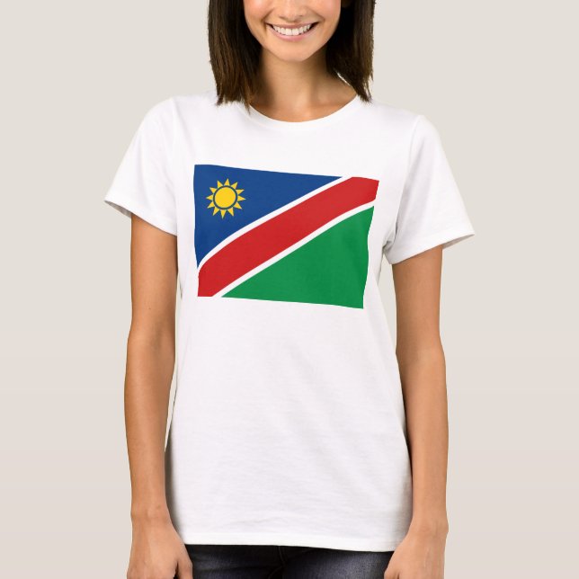 Namibia Flag x Map T-Shirt (Front)