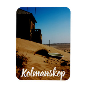 Namibia Kolmanskop House Dune Landscape Ghost Town Magnet