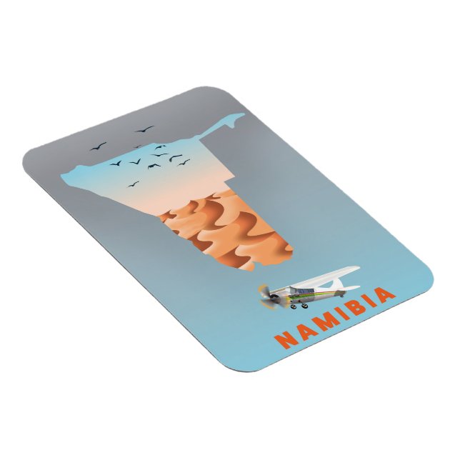 Namibia map magnet (Right Side)