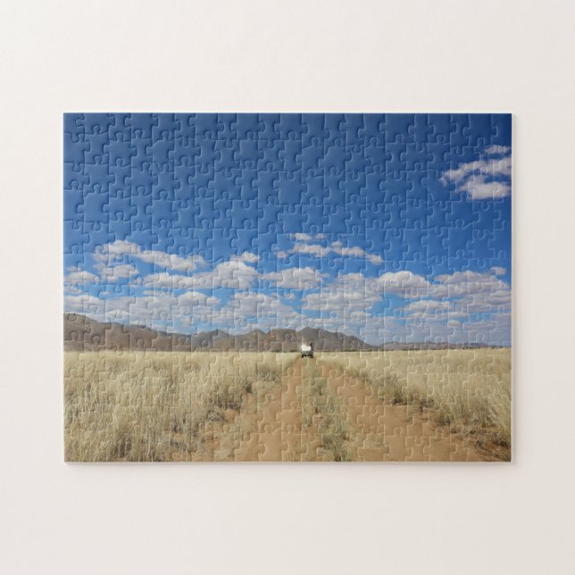 Namibia Marienfluss Savannah Landscape Nature Jigsaw Puzzle (Horizontal)