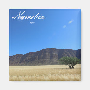 Namibia Marienfluss Savannah Landscape Nature Magnet