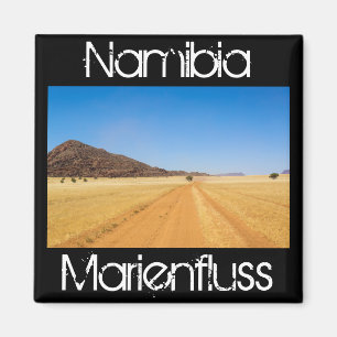 Namibia Marienfluss Savannah Landscape Nature Magnet