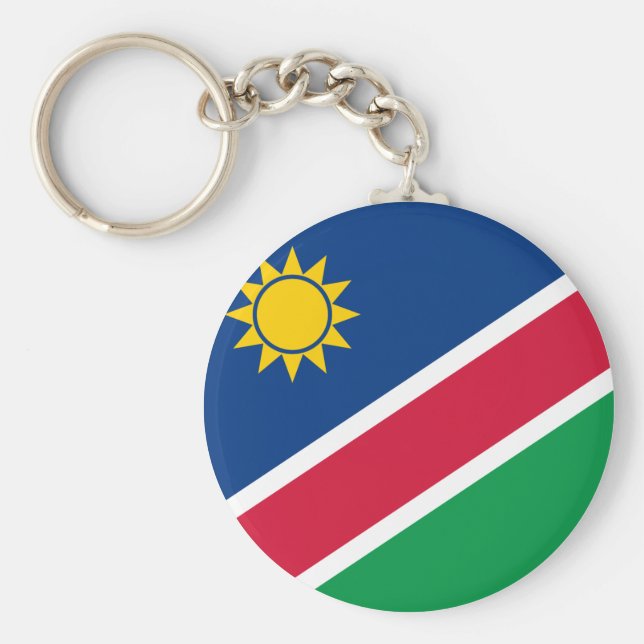 Namibia (Namibian) Flag Key Ring (Front)