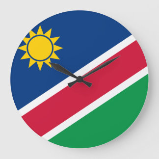 Namibia (Namibian) Flag Large Clock