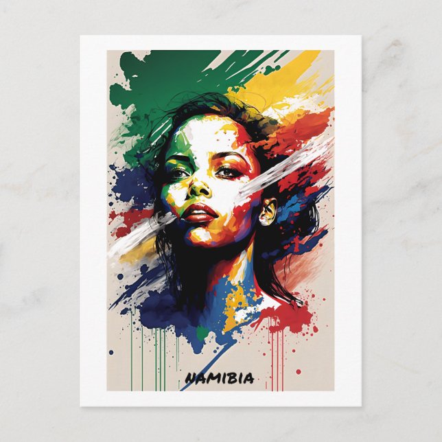 Namibia Postcard - World of Women Collection (Front)