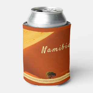 Namibia red dunes of Sossusvlei photo with text Can Cooler