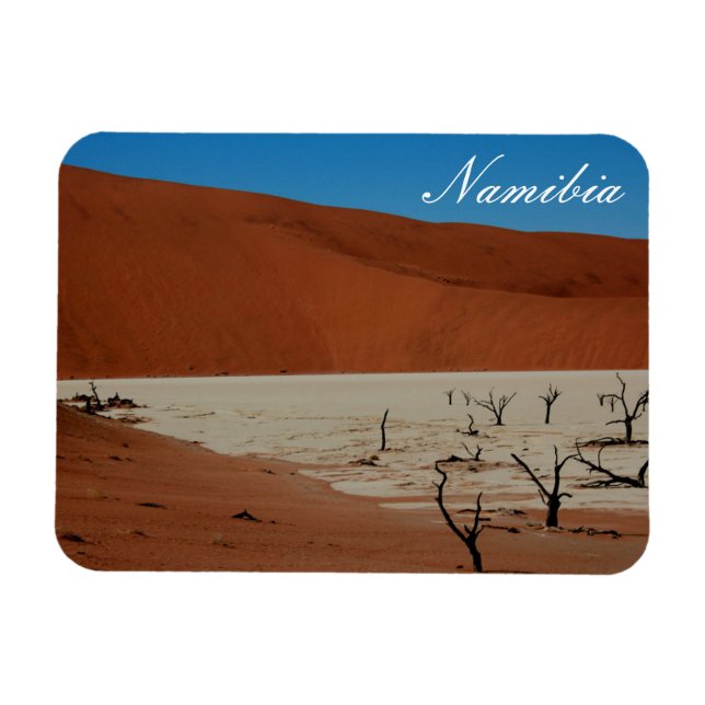 Namibia Sand Dunes Landscape Sossusvlei Magnet (Horizontal)