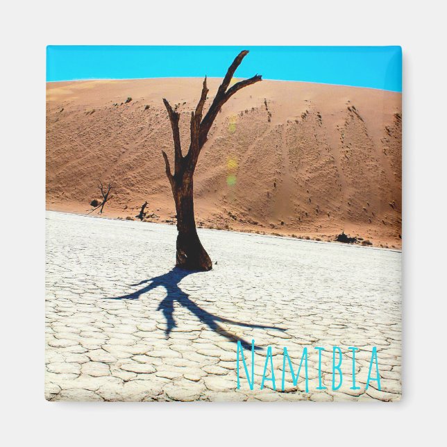 Namibia Sand Dunes Landscape Sossusvlei Magnet (Front)