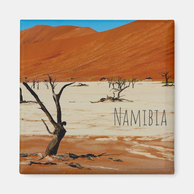 Namibia Sand Dunes Landscape Sossusvlei Magnet (Front)