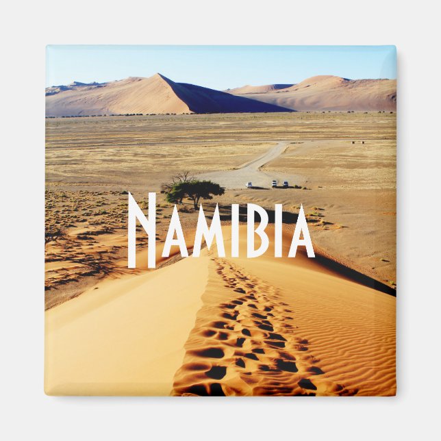 Namibia Sand Dunes Landscape Sossusvlei Magnet (Front)