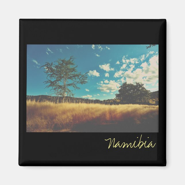 Namibia Savannah Savanna Landscape Magnet (Front)