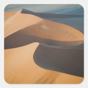 Namibia, Soussevlei, Great Red Sand Dunes, Square Sticker