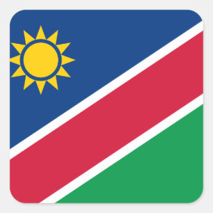 Namibia Square Sticker