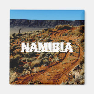 Namibia Tirool Namib Desert Landscape Red Soil Magnet