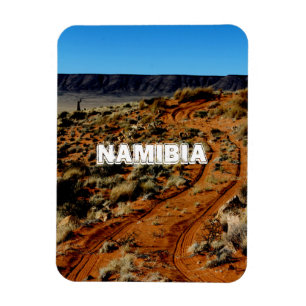Namibia Tirool Namib Desert Landscape Red Soil Magnet