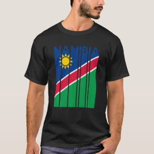 Namibia Vintage Namibian Flag Vacation T-Shirt
