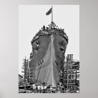 Naming Ceremony for BB-39:  USS Arizona