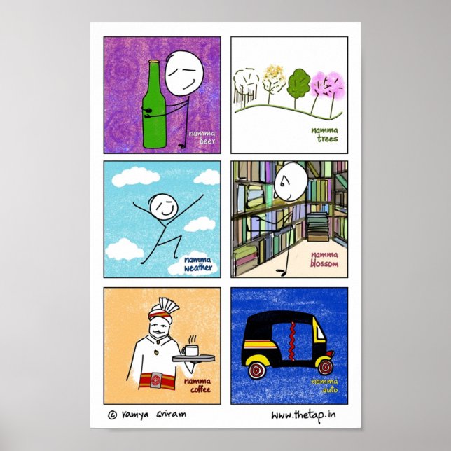 Namma Bangalore Poster (Front)