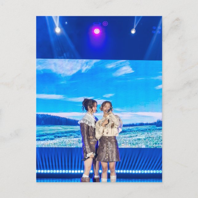 NamtanFilm Namtan and Film Holiday Postcard (Front)