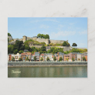 Namur, Belgium from the river Meuse Postcard