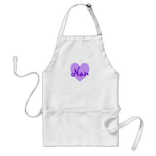 Nan in Purple Standard Apron