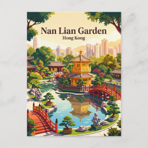 Nan Lian Garden Hong Kong Postcard