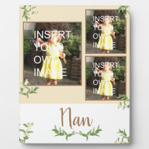 Nan Personalised Multi Photo Plaque
