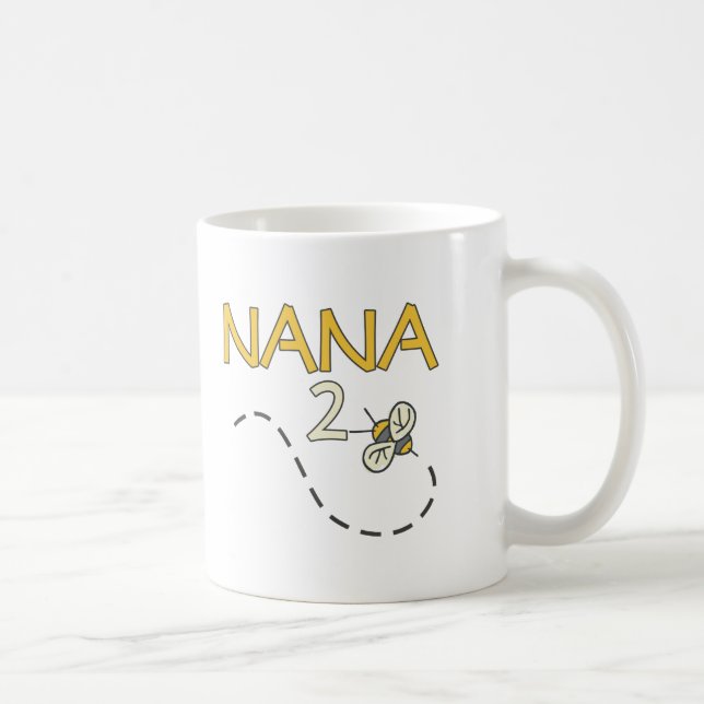 Nana 2 Bee Coffee Mug (Right)