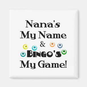 Nana and Bingo Magnet