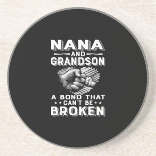 Nana And Grandson A Bond That Cant Be Broken Coaster