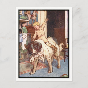 Nana and Michael Darling by Alice B. Woodward Postcard