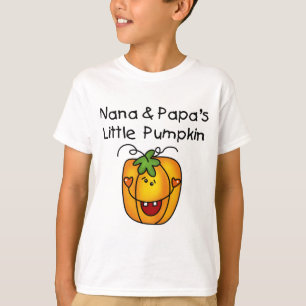 Nana and Papa's Little Pumpkin T-shirts
