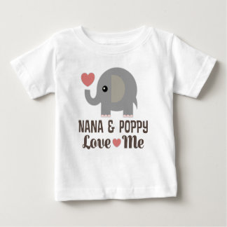 Nana and Poppy Love Me Baby T-Shirt