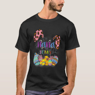 Nana Bunny Happy Easter Day Grandma Easter Women G T-Shirt