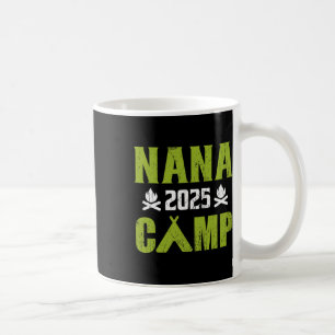 Nana Camp 2025 Family Vacation Summer Camping Crew Coffee Mug