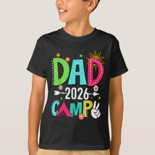 Nana Camp 2026 Family Vacation Summer Camping Crew T-Shirt