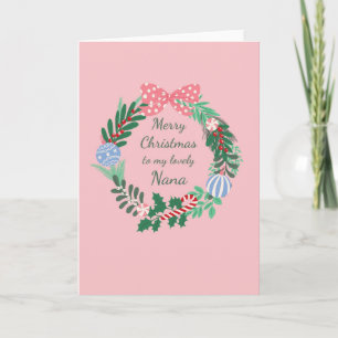 Nana Christmas Card