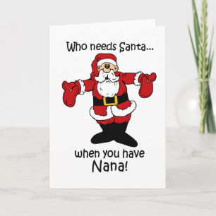 Nana Christmas card