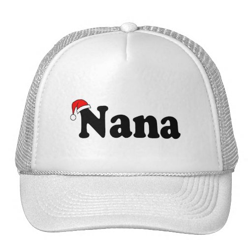 Nana Christmas Santa Hat | Zazzle