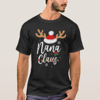 Nana Claus Christmas Family Matching Xmas Light Tr