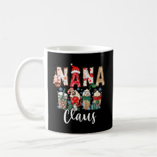 Nana Claus Family Light Tree Coffee Mug