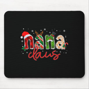 Nana Claus Santa Claus Family Matching Christmas P Mouse Mat