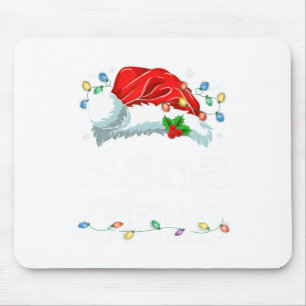 Nana Claus Xmas Santa Matching Family Christmas Pa Mouse Mat