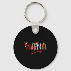 Nana Clause, Nana Christmas Shirt, Nana Santa Clau Key Ring