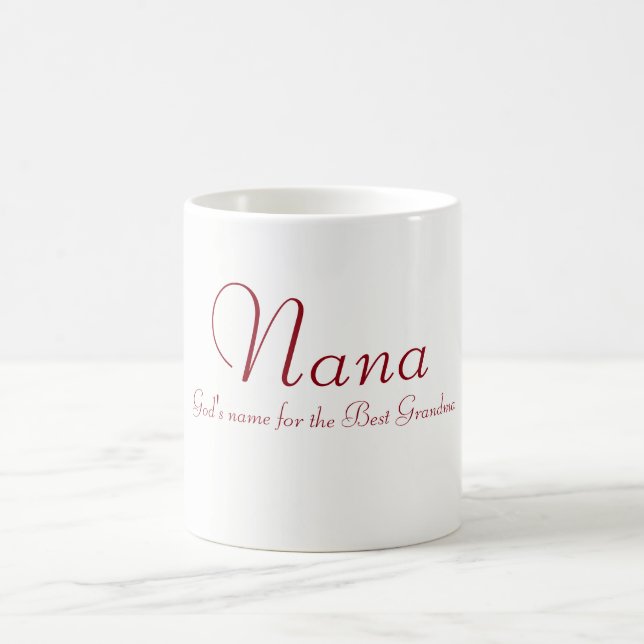 Nana Coffee Mug (Center)