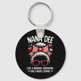 Nana Dee Valentine Quote For Loving Grandma With C Key Ring