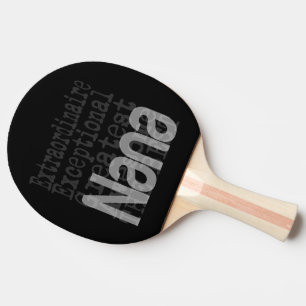 NaNa Extraordinaire Ping Pong Paddle
