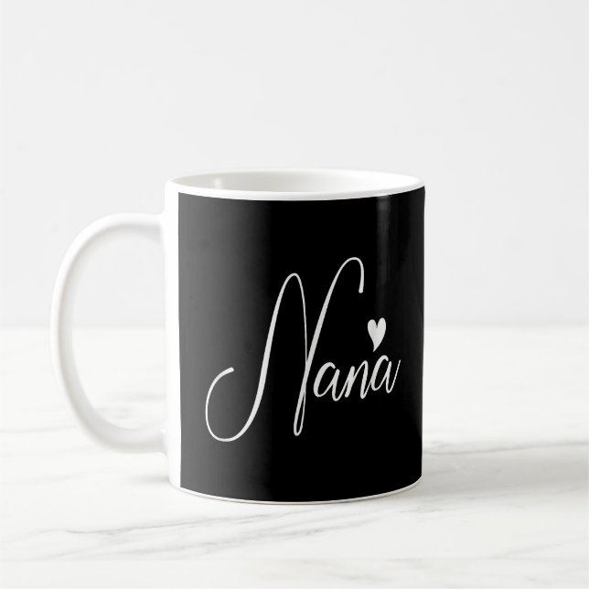 Nana For Women Grandma Mother's Day Christmas Birt Coffee Mug (Left)